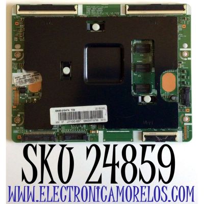 T-CON PARA TV SAMSUNG 4K SMART TV / NUMERO DE PARTE BN95-01947A / BN41-02297A / BN97-09234A / PANEL CY-GJ065FLLV1H / MODELOS UN65JU7100 / UN65JU7000 / UN65JU6500 / UN65JU650D / UA65JU6400 / UA65JU6470 / UE65JU6400 / UE65JU6470 / MODELOS EN DESCRIPCION
